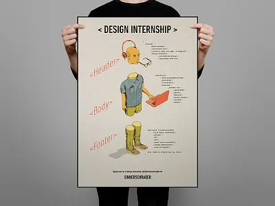 Illustration HR Campaign by SinnerSchrader graphic design illustration poster sinnerschrader