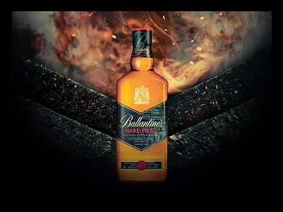 Ballantine's - Hard Fired (microsite) 2016 advertising art direction ballantines campaign hard fired hendrick rolandez mobile moinzek responsive web design
