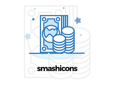 Business Icons (Webby Style) │ 31450 business coins icon icons money smashicons vector