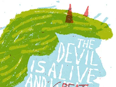 The Devil Is Alive And Well In America drumpf illustration