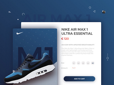 E-Commerce Nike Concept Shop concept ecommerce nike shoes sketch3 ui ux website