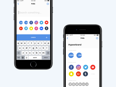 FinDo appdesign application concept ios iosapp iphone prototype search tool ui ux