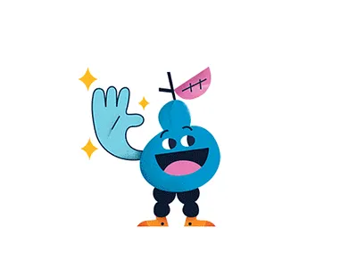 Fruit Friends Stickers characters emoji emoticon fonzynils icons illustration ios stickers