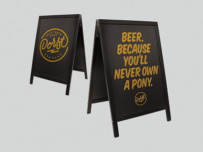 DORST logo design craftbeer customlettering dorst handlettering identity identitydesign logodesign madaboutmalt script sign signing stationery