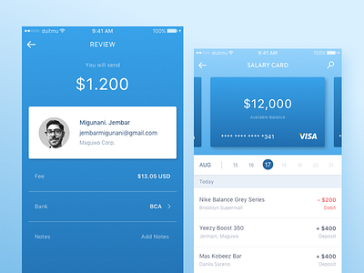 Mobile Banking App bank banking commerce credit card finance financial money transaction