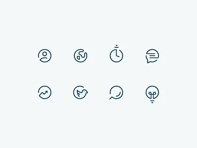 Round Icons bird chat circle download freebie icon icons notification profile round search tip