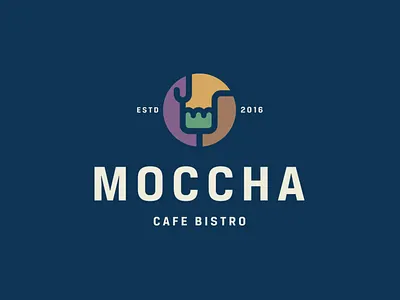 Cafe Logo Concept autumn bistro cafe castle concept expression logo logomark mark metaphor restaurant symbol