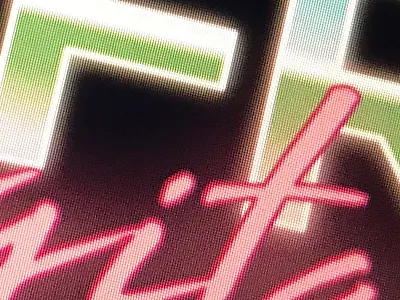 BeachfrontDigital SNEAK PEEK 80s beachfront future neon property retro