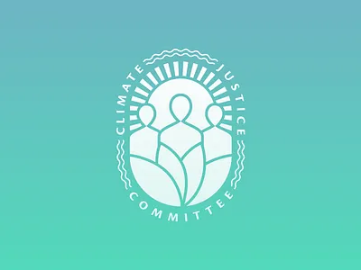 Climate Justice Committee Logo climate community environmental local logo