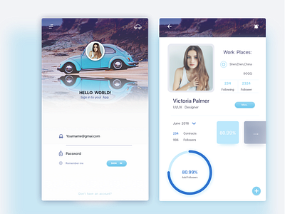 Dribbble 27 ui