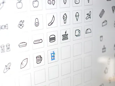 12 Icon Design Templates android assets design grid icon icon grid icon layout icons ios layout sidecar template
