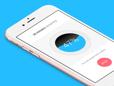 Smart Washing Machine App Concept app concept design ios iphone minimal progress ui ux white