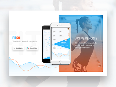 App Landing ios landing mobile app responsive ui ux web