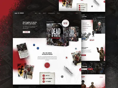 Dead Of Winter contest dead of winter elegant seagulls game halloween horror mocktober monster shopify zombie