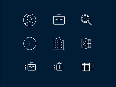 Wisall Icons gui icons saas ui