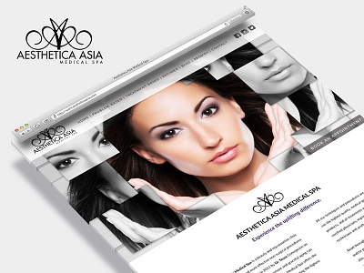 Aesthetica Asia Medical Spa - Website - Custom Wordpress Theme asia beauty manila medical philippines skin spa ui ux web design website wordpres