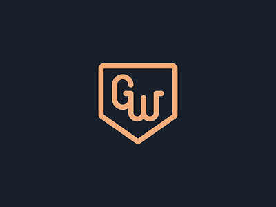 Gloveworks Monogram gloveworks lettering logodesign monogram typography