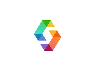 Syndicate Industries colors connection logo logotype mark multiply negative space overlay s sign