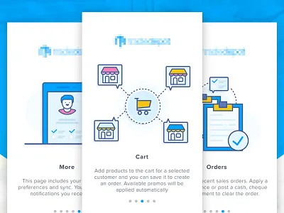 Inventory Management Apps Tutorial 2 africa ecommerce icon illustration inventory material design onboarding shop tutorial vector walktrough wholesale