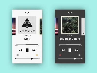 Music Player dailyui musicplayer