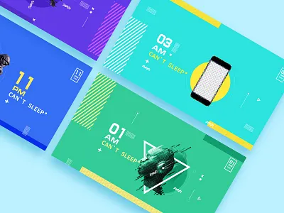 Can’t Sleep clean ui ux web