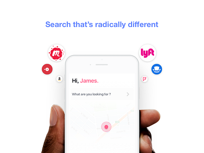 Rethinking How Search Works ai feed geo hi ios ios10 location mobile search social status ui