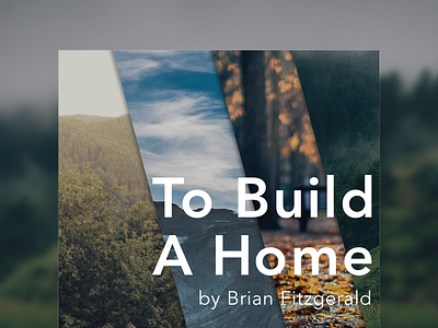 To Build A Home Poster 10k hours bcfitz fun poster practice to build a home typography