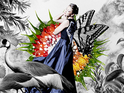 Esthetic Salon Ad flower sunflower women