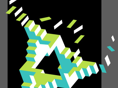 Impossible Stairs geometry isometric stairs surreal