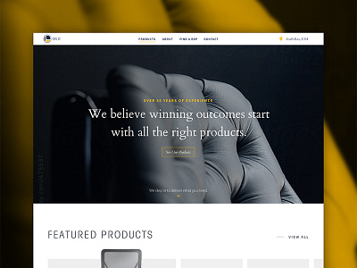 OED Homepage ui ux web design