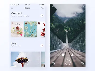 IF app app live moment ui