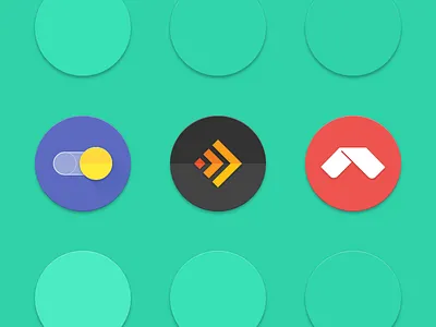 Android 7.1 round icon Sketch template android circular freebie icon launcher product round sketch template