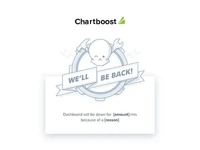 Maintenance Page 404 product skull ui ux web webdesign