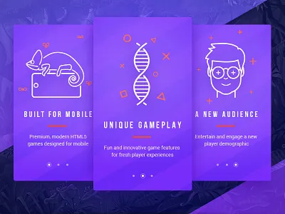 Icon Design for Push Gaming corporate design games icon icon design mobile site ui vacancy web web design website