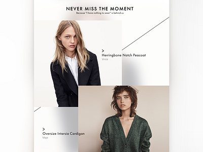 Age of Eon avant garde branding ecommerce fashion lines