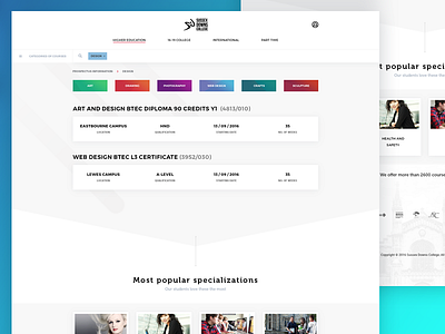 Sussex Downs College Community Courses — Search Results button categories header menu navigation search site typography web