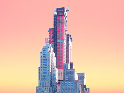 💎 lcy n th sk w dmnds 💎 candy daily dispatch minimalism new york city photoshop