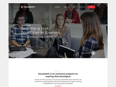 Web Page clean courses design flat footer layout ui ux web webpage