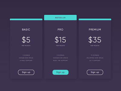 Pricing and Checkout Idea #2 - Daily UI checkout daily dark pay payment price pricing ui