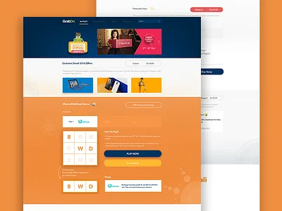 Bachat Wali Diwali Landing Page Mock up bachat wali diwali bachatwalidiwali contest coupons diwali ecommerce game grabon uiux web design
