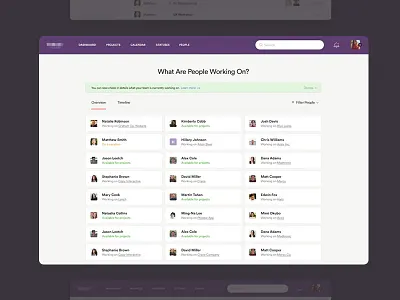 Overview list clean dashboard interface list task ui user user experience user interface ux web