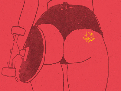 KIDS / A FILM BY LARRY CLARK freebie illustration