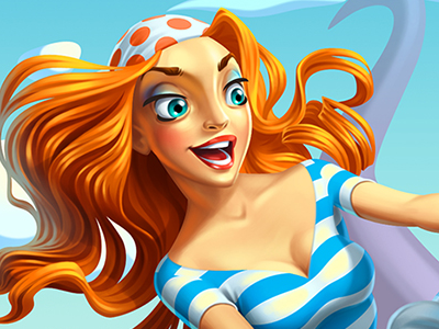 Game illustration design 2d arcade character design game game design graphics design illustration mobile puzzle