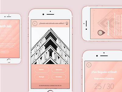 Arch. Mobile game mobile ui ux