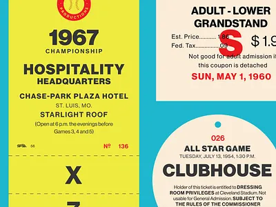 Fontacular Tickets baseball neue haas grotesk tickets typography