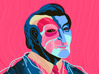 Patrick Bateman: Murders & Executions - Crazy 4 Cult Art Show american psycho art show crazy 4 cult exhibition film gallery 1988 movie portrait