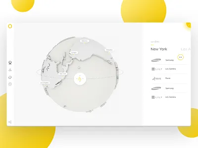 Clients clients grid icons interective layot logo planet scroll typography ui ux webgl