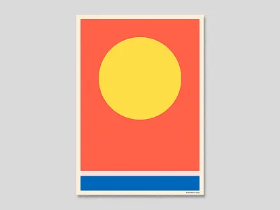 Summertime in Zurich beach city heat poster summer sun sweat switzerland water zurich