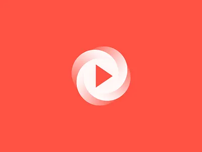 Play Effect abstract circle connect identity interact logo loop play playing