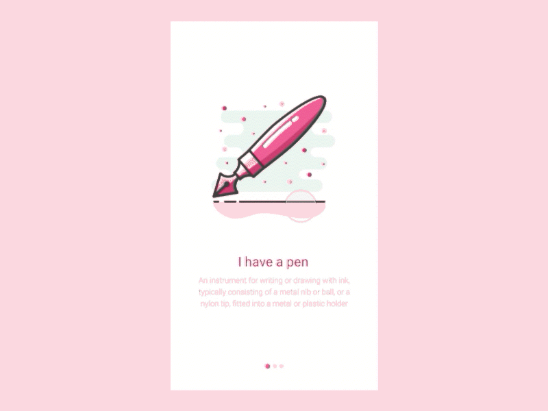 Example of Apple Pen Onboarding- Daily UI #001